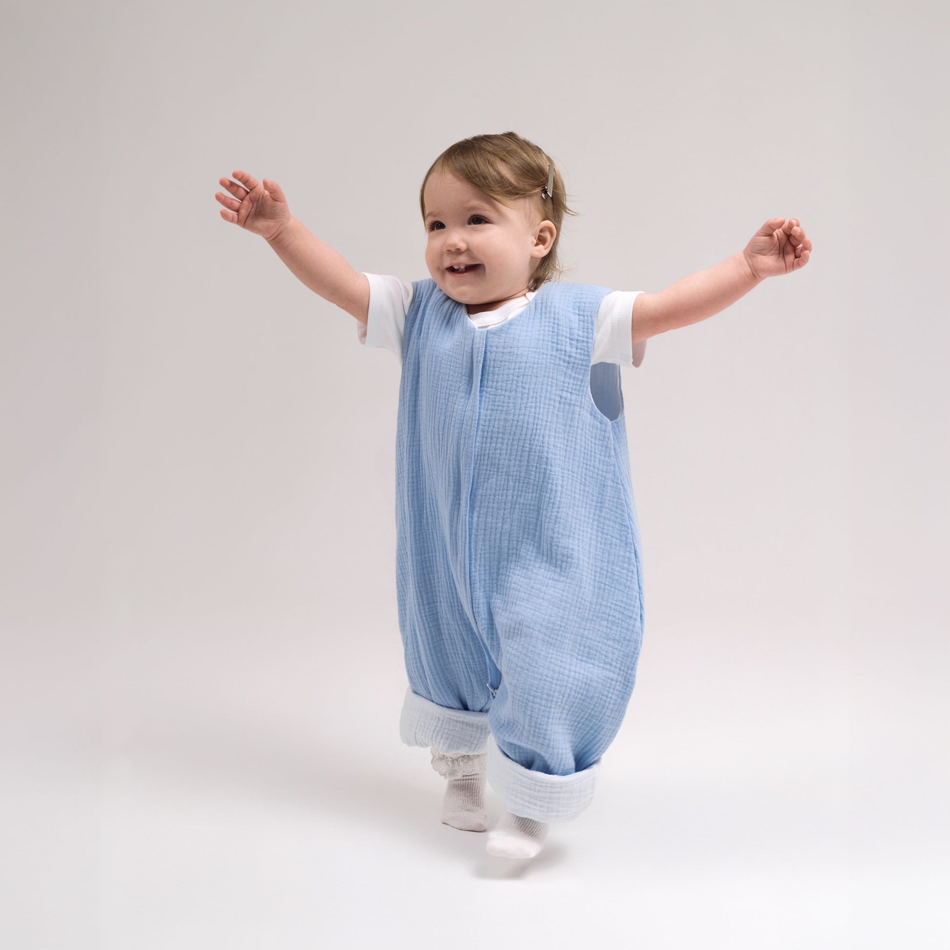 Summer Muslin Baby Sleep Sack with Feet – Sleepset