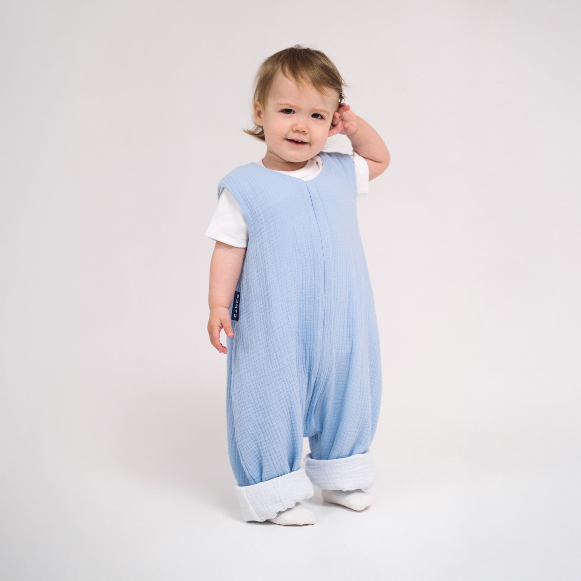 Summer Muslin Baby Sleep Sack with Feet – Sleepset