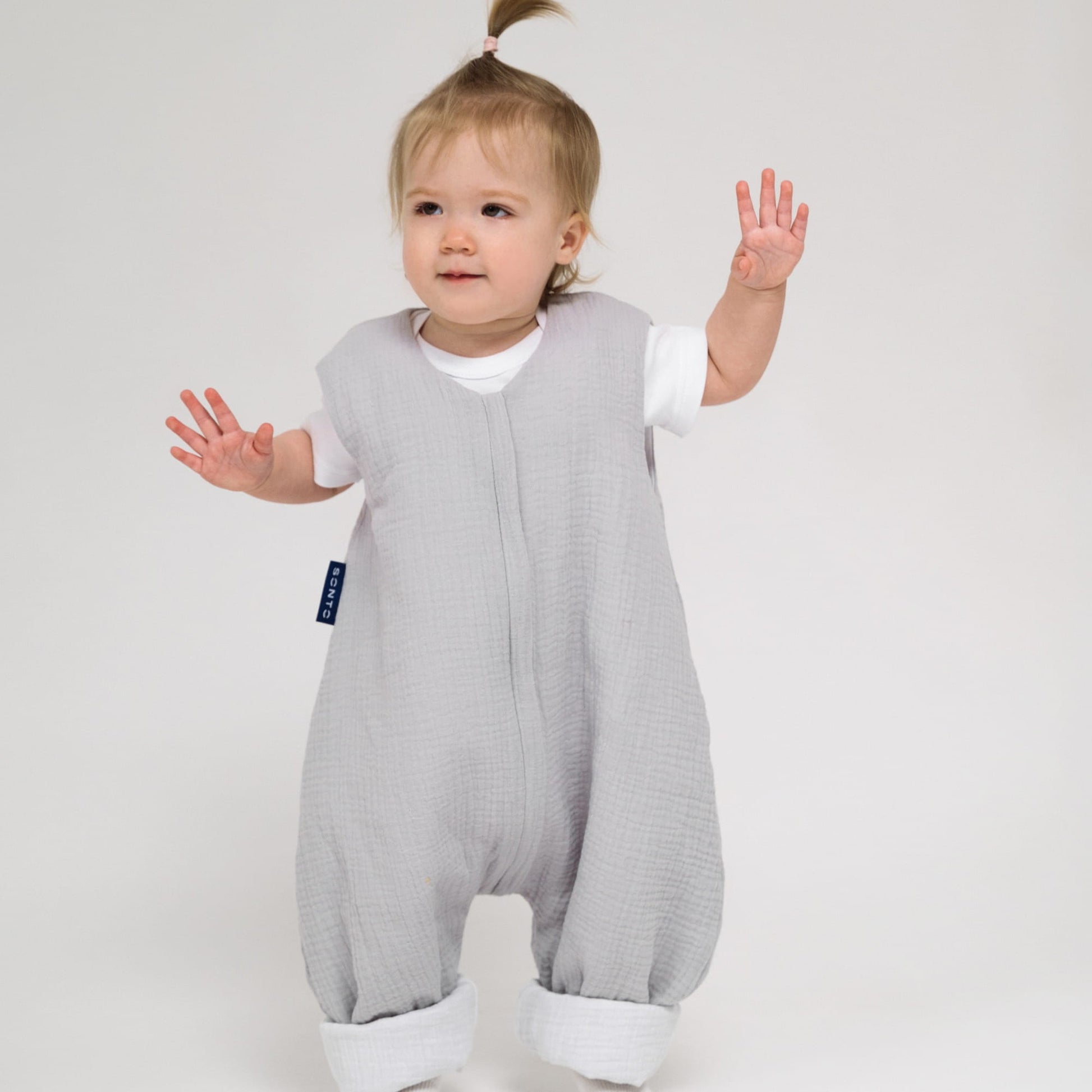 Summer Muslin Baby Sleep Sack with Feet – Sleepset