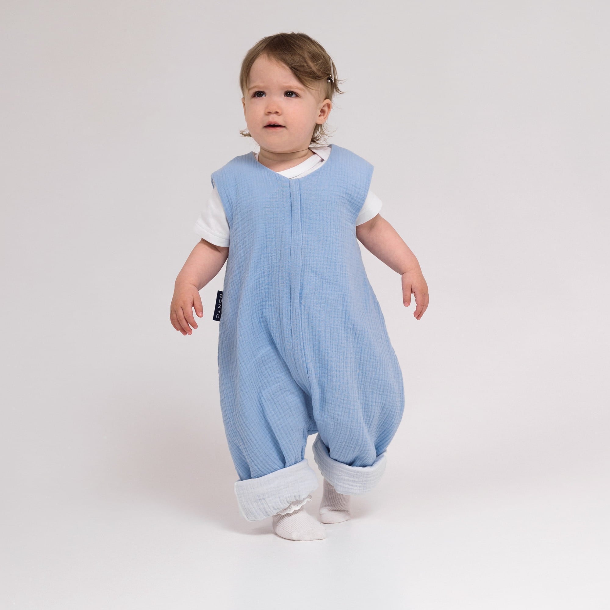 Summer Muslin Baby Sleep Sack with Feet – Sleepset