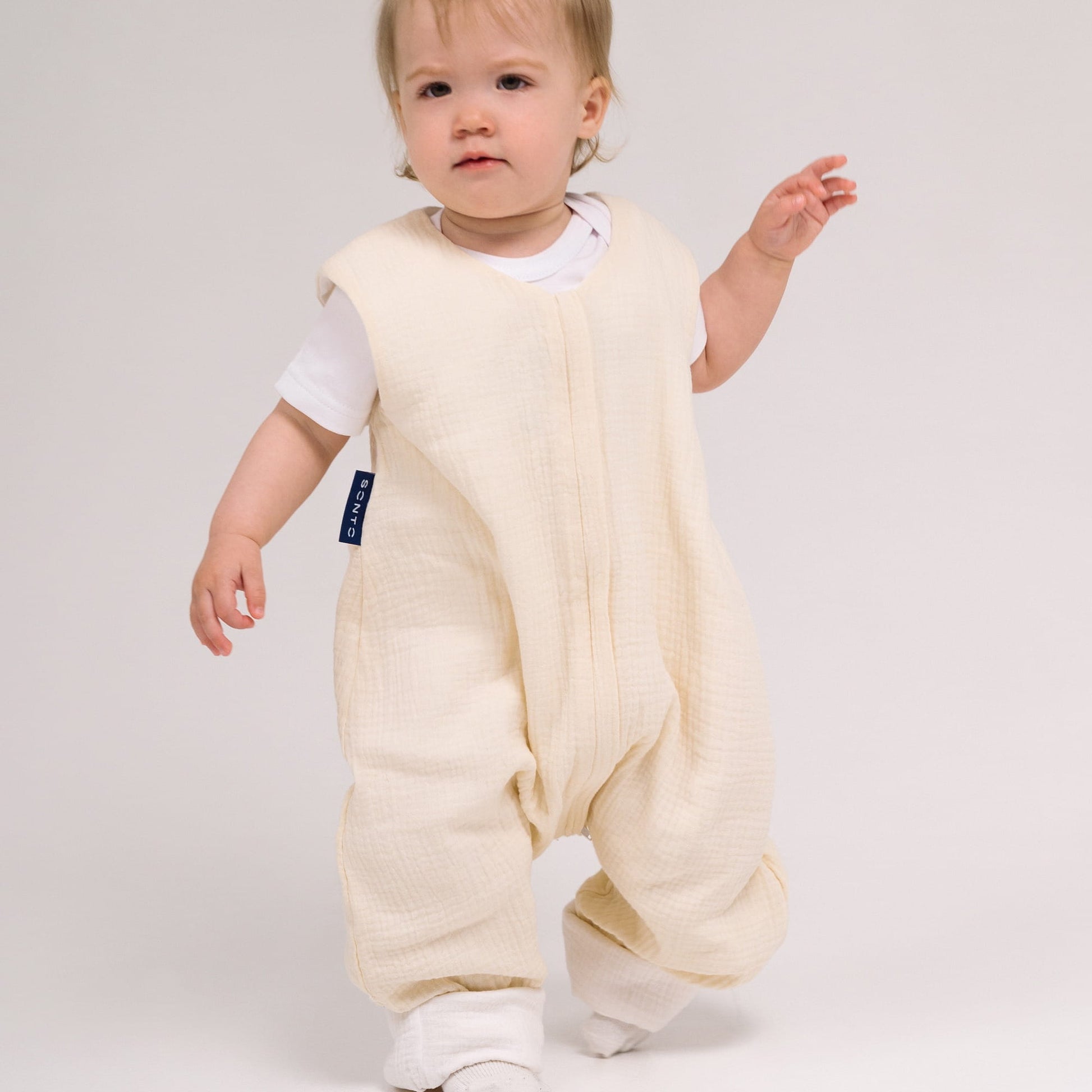 Summer Muslin Baby Sleep Sack with Feet – Sleepset